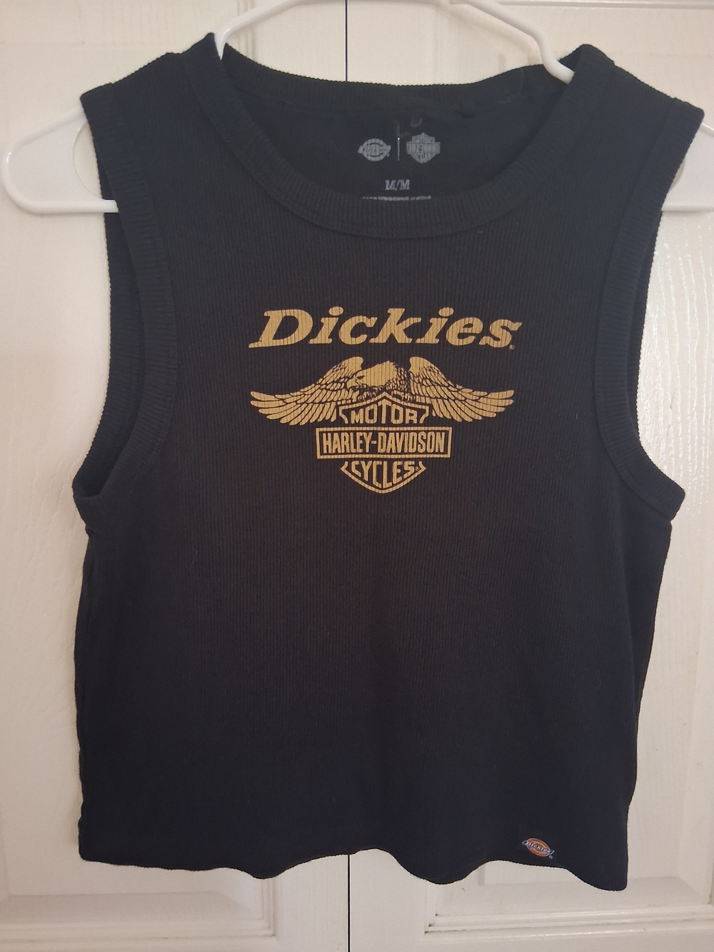 Dickies x Harley-Davidson Black Graphic Tank Top for Kids